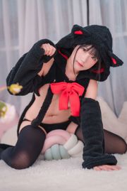 [ภาพถ่าย COSER คนดังทางอินเทอร์เน็ต] บล็อกเกอร์อนิเมะ Mime Mimei - แมวดำ～Mimi～