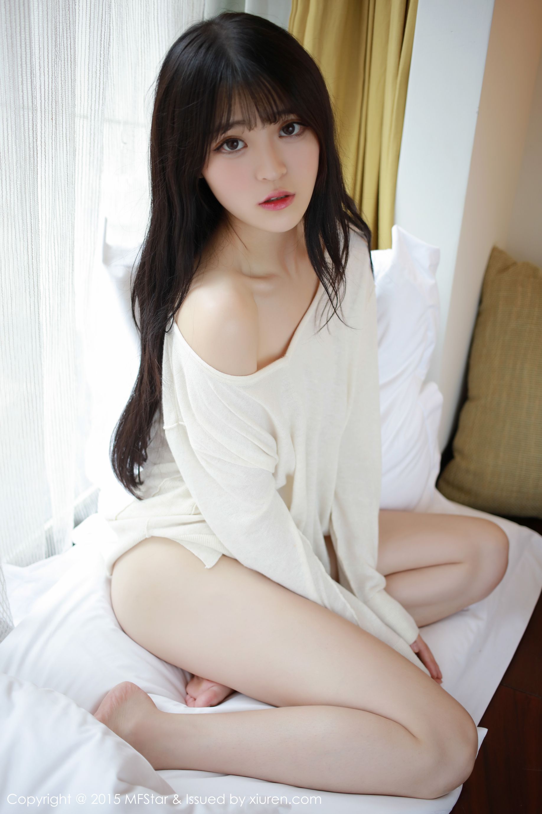 Yi Xiaoqi MoMo "Sexy Wet Travel Shooting" Model Academy MFStar Vo...