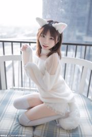 「白い絹の猫の耳」[MiaotangYinghua] VOL.027